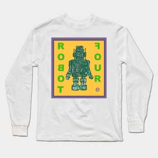 Robot 4 Long Sleeve T-Shirt